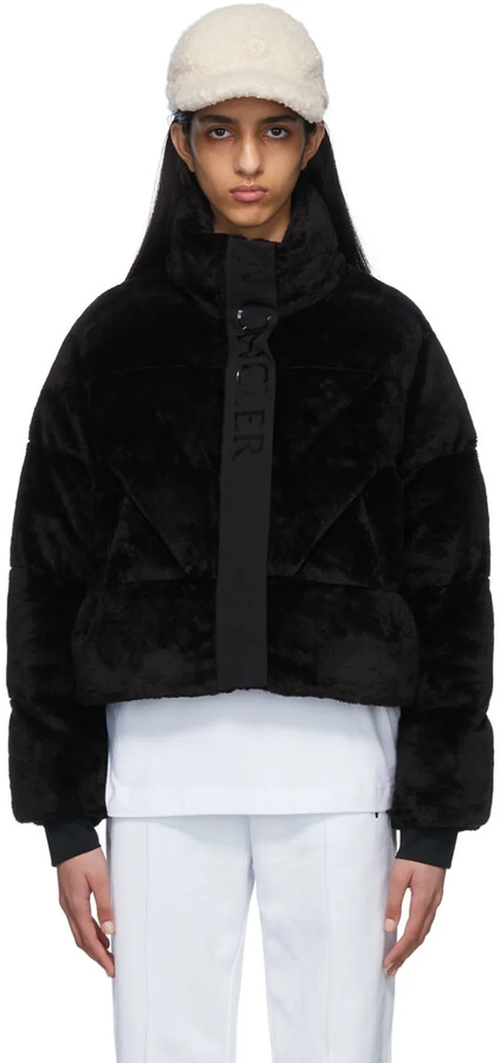 Moncler Black Bourdon Down Jacket