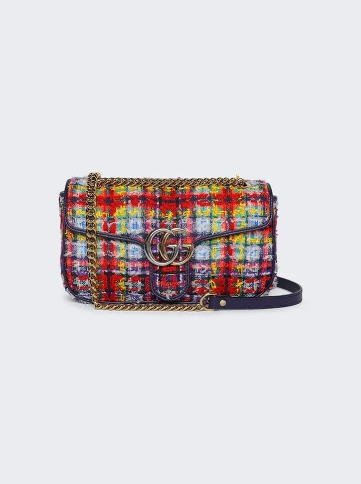GG Marmont Small Shoulder Bag Red