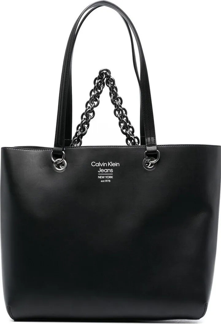 Logo-Print Tote Bag