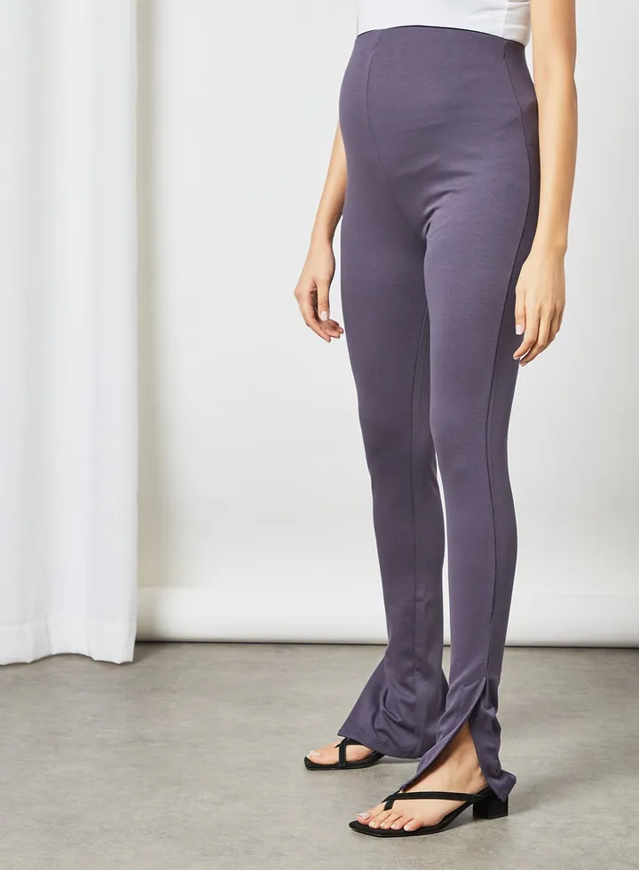 Elaine Maternity Leggings Grey