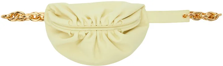 Bottega Veneta Yellow Belt Chain Pouch