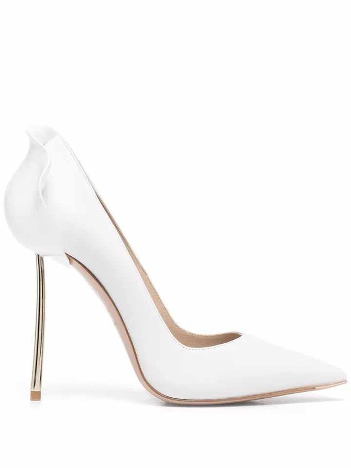 Petalo leather pumps