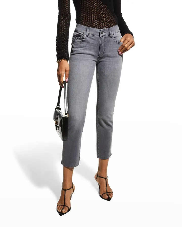 Mara Instasculpt Mid-Rise Ankle Straight Jeans