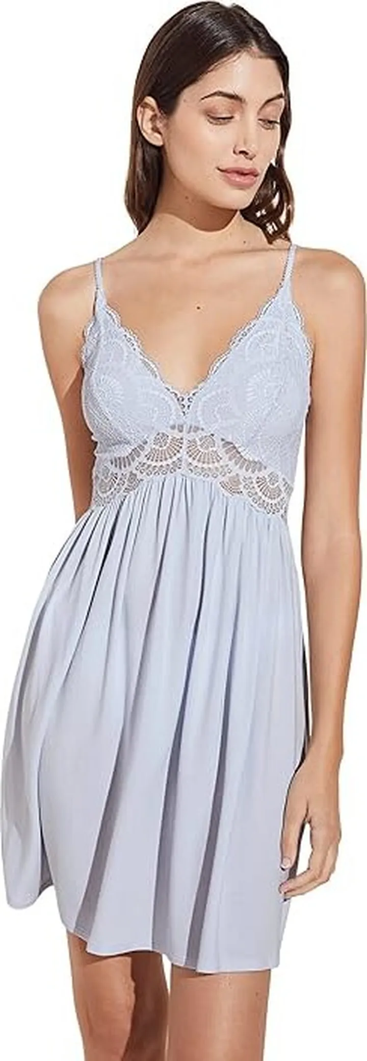 Eberjey Mariana Mademoiselle Chemise (Ice Blue) Women's Pajama