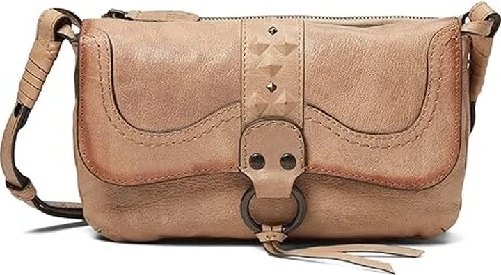 Frye Corrine Mini Crossbody (Parchment) Handbags