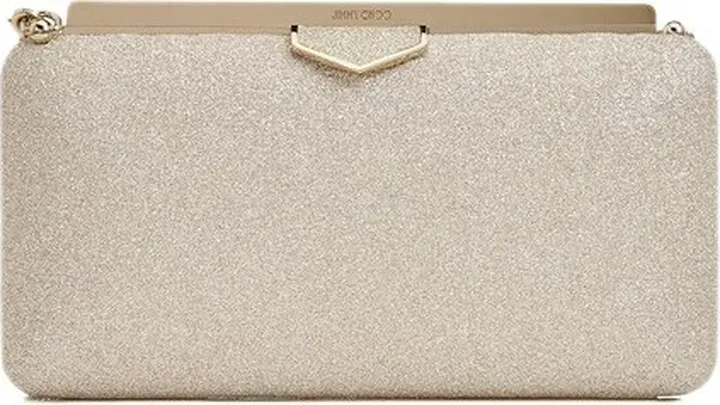 Ellipse clutch bag