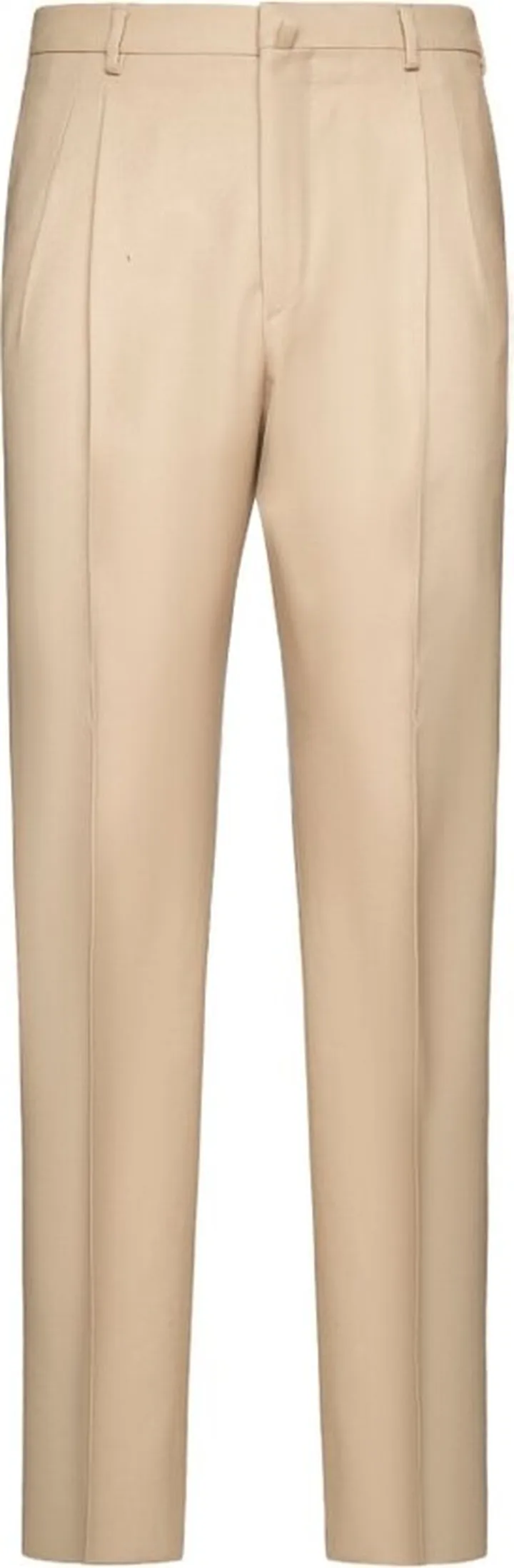 Lanvin Button Detailed Straight Leg Trousers
