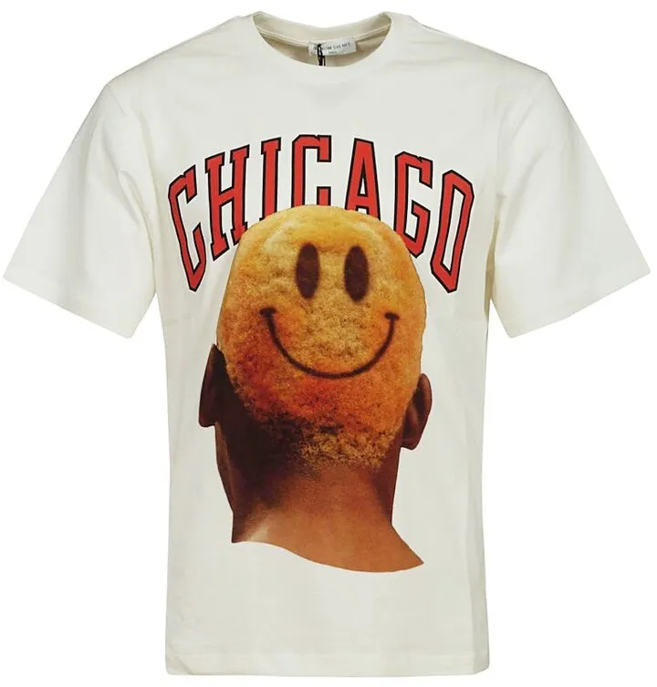 Ih Nom Uh Nit Chicago Graphic Printed T-Shirt