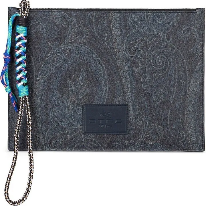 paisley-print iPad case