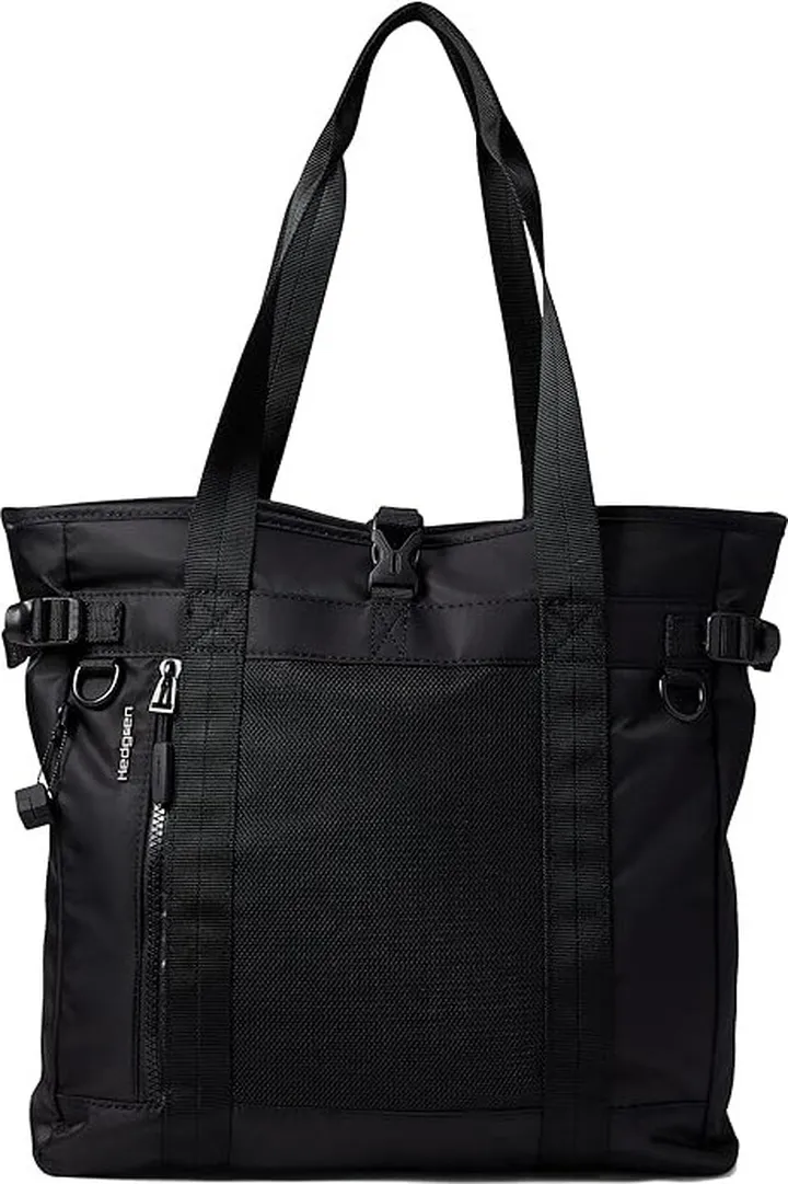 Hedgren Summit - Sustainably Made Tote (Black) Tote Handbags