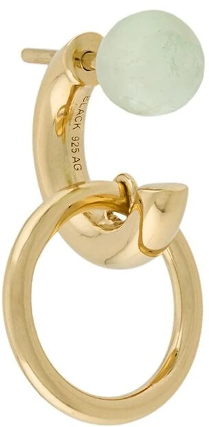 Elvira stone-embellished single earring