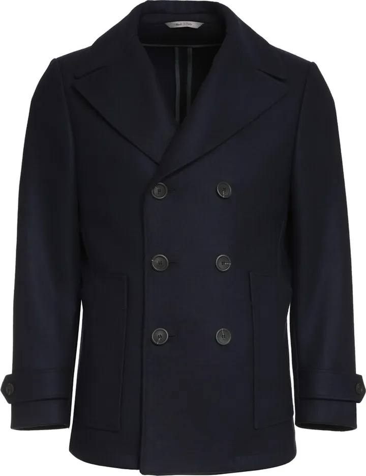 Double-breasted Wool And Cashmere Coat