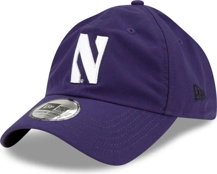 Men's New Era Purple Northwestern Wildcats Campus Casual Classic Adjustable Hat