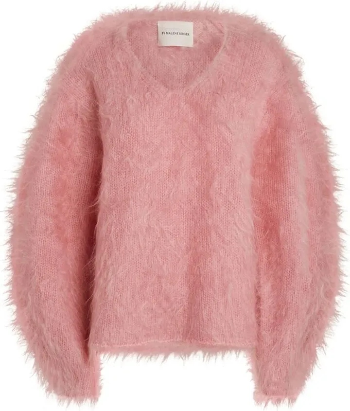 By Malene Birger Mohair-Blend Haime V-Neck Sweater