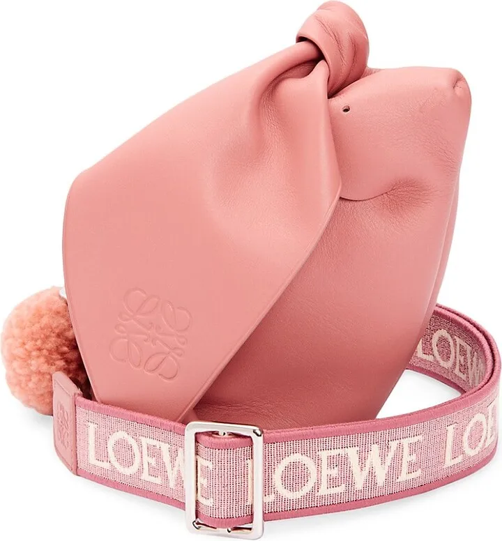 Bunny Leather Crossbody Bag