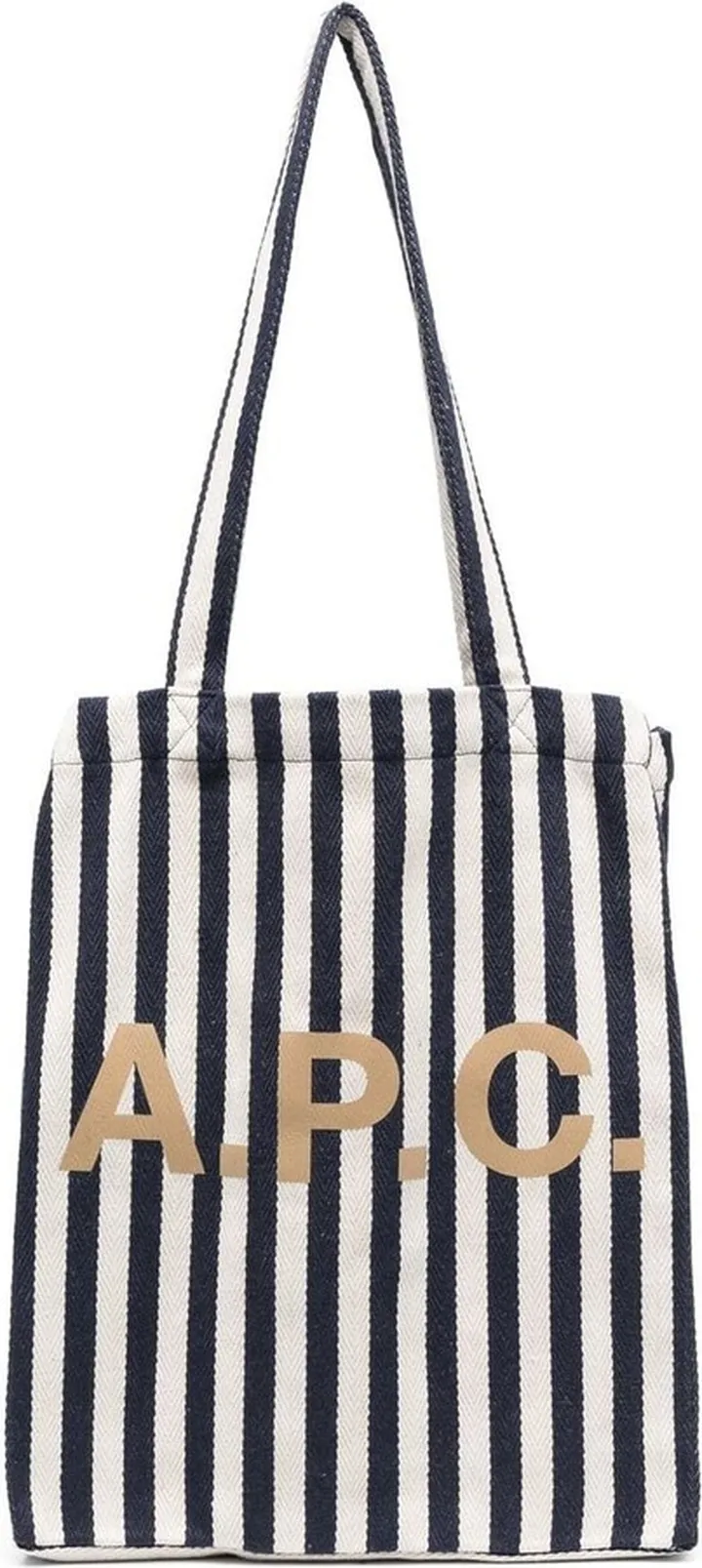 Lou striped tote bag