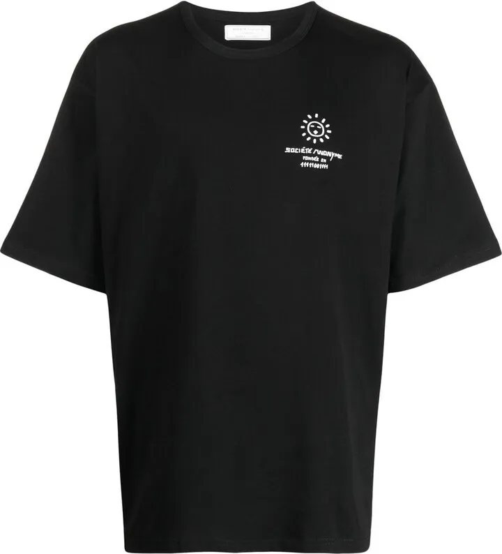 logo-print short-sleeve T-shirt