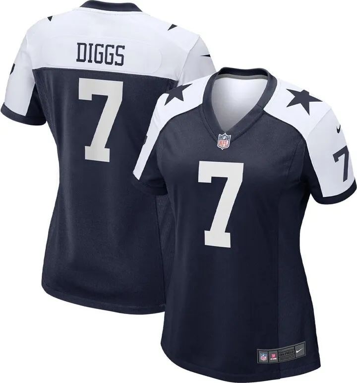 Women's Nike Trevon Diggs Navy Dallas Cowboys Alternate Game Jersey