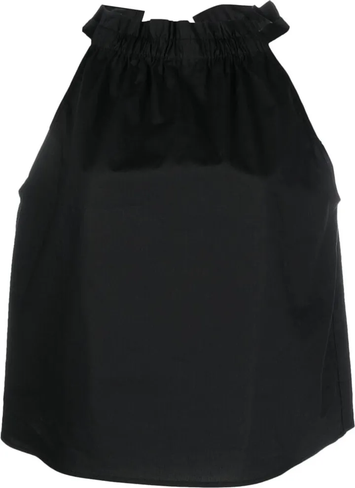 Ruffled Halterneck Top