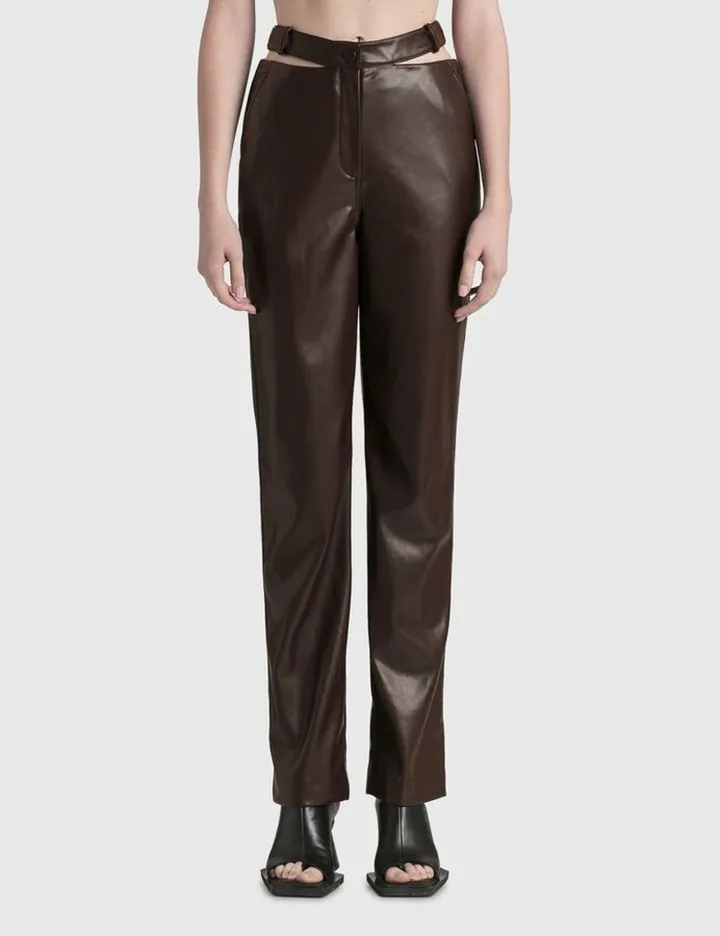 Amelia Vegan Leather Pants