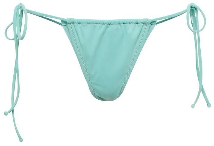 Self-tie bikini bottoms