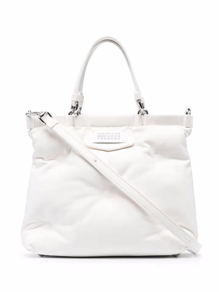 Glam Slam quilted tote bag