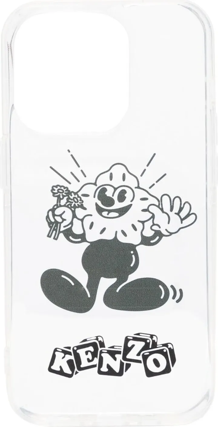 logo-print iPhone 14 Pro case