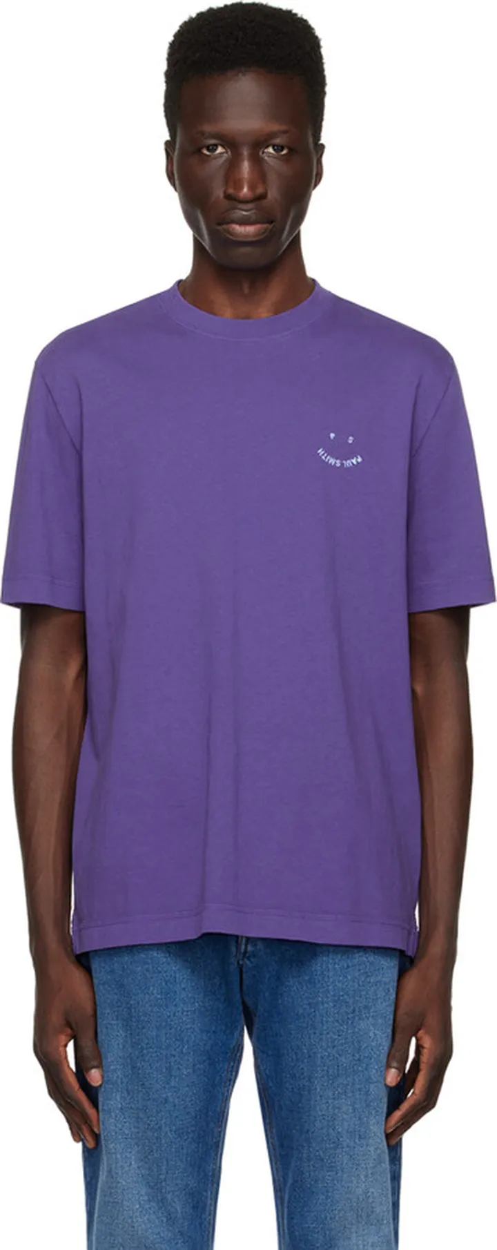 PS by Paul Smith Purple Happy T-Shirt