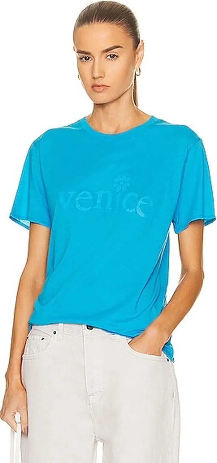 ERL Venice T-Shirt in Teal