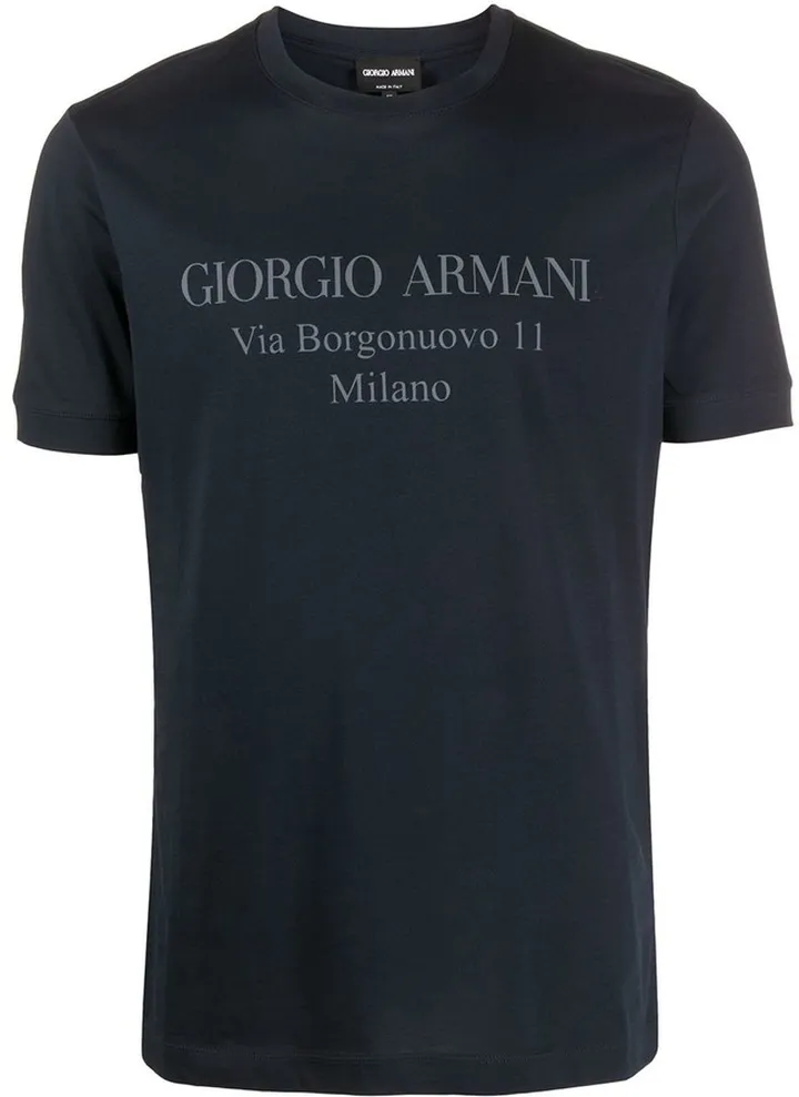 logo print T-shirt