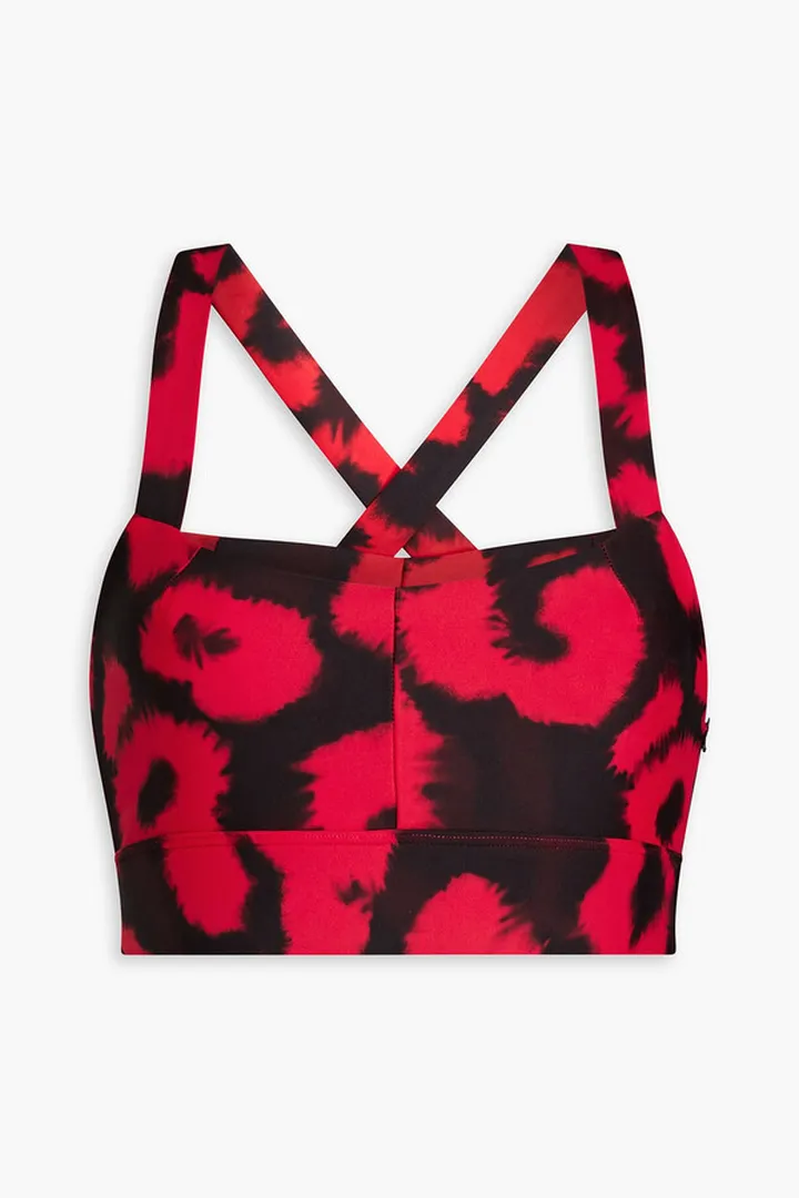 Scarlett tie-dyed stretch sports bra