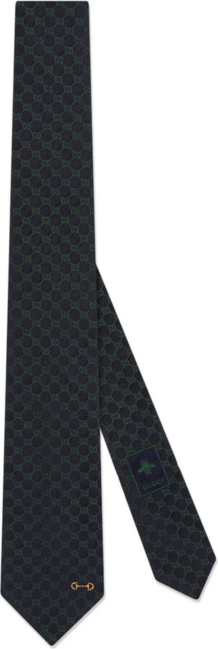 GG silk jacquard tie