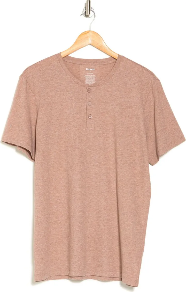 Short Sleeve Henley T-Shirt