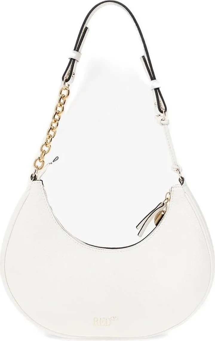 REDValentino Logo Printed Zipped Shoulder Bag