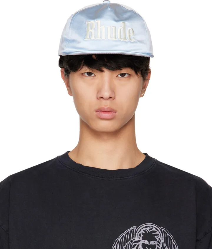 Rhude Blue Logo Cap
