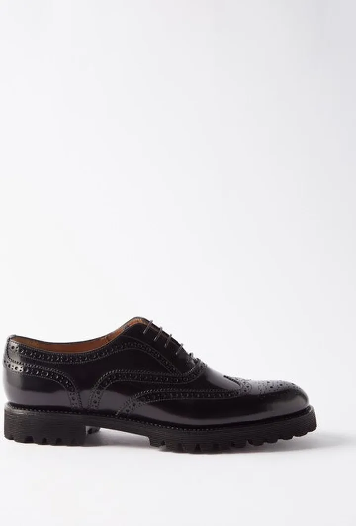 Carla Leather Oxford Brogues