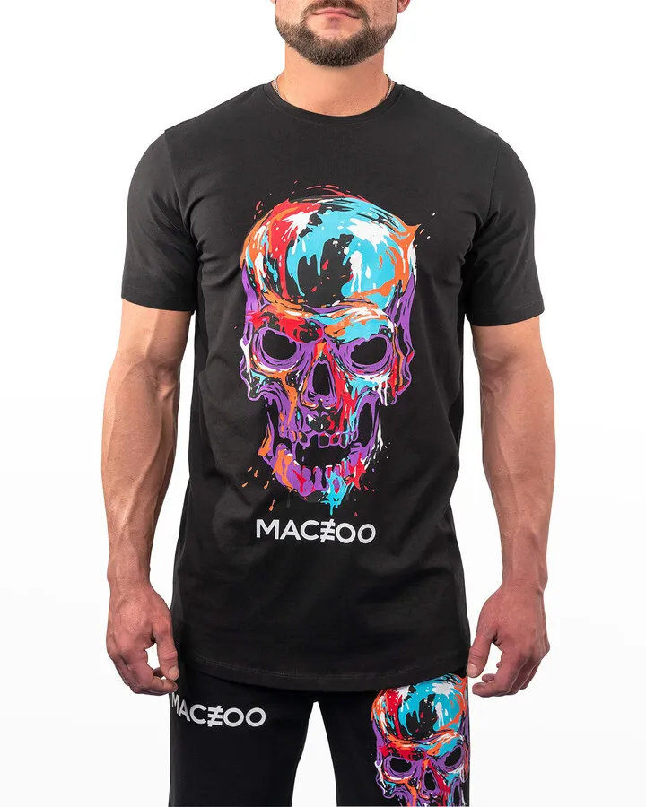 Men's Skull Paint T-Shirt