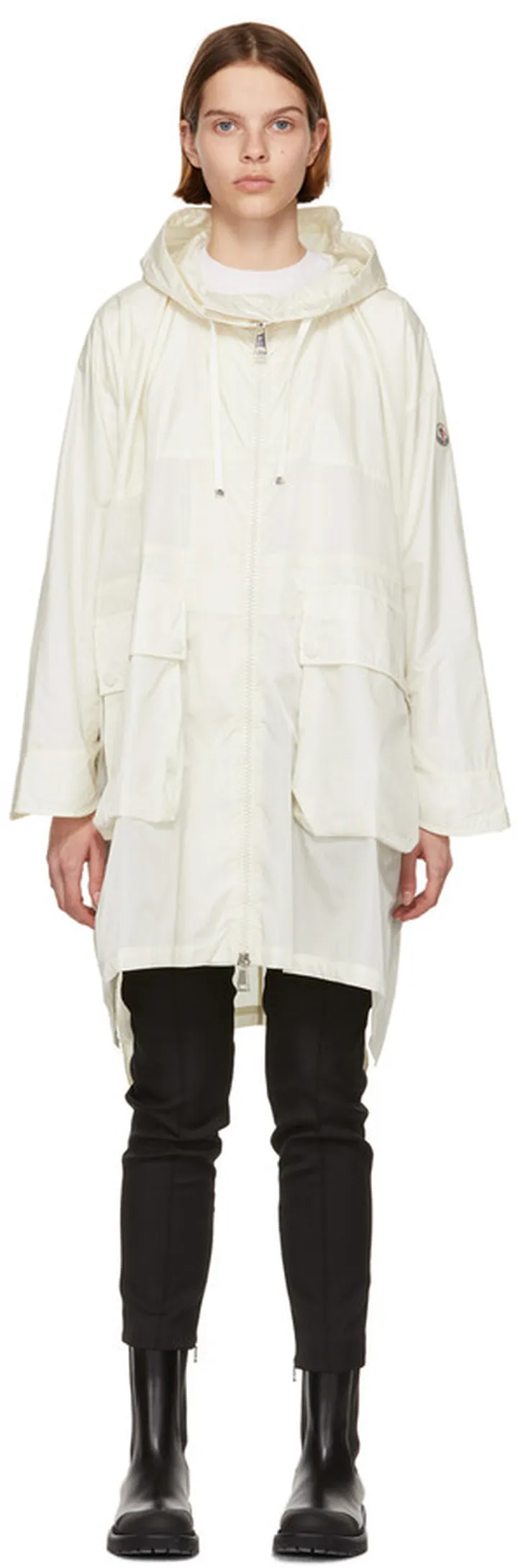 Moncler Off-White Printseps Coat