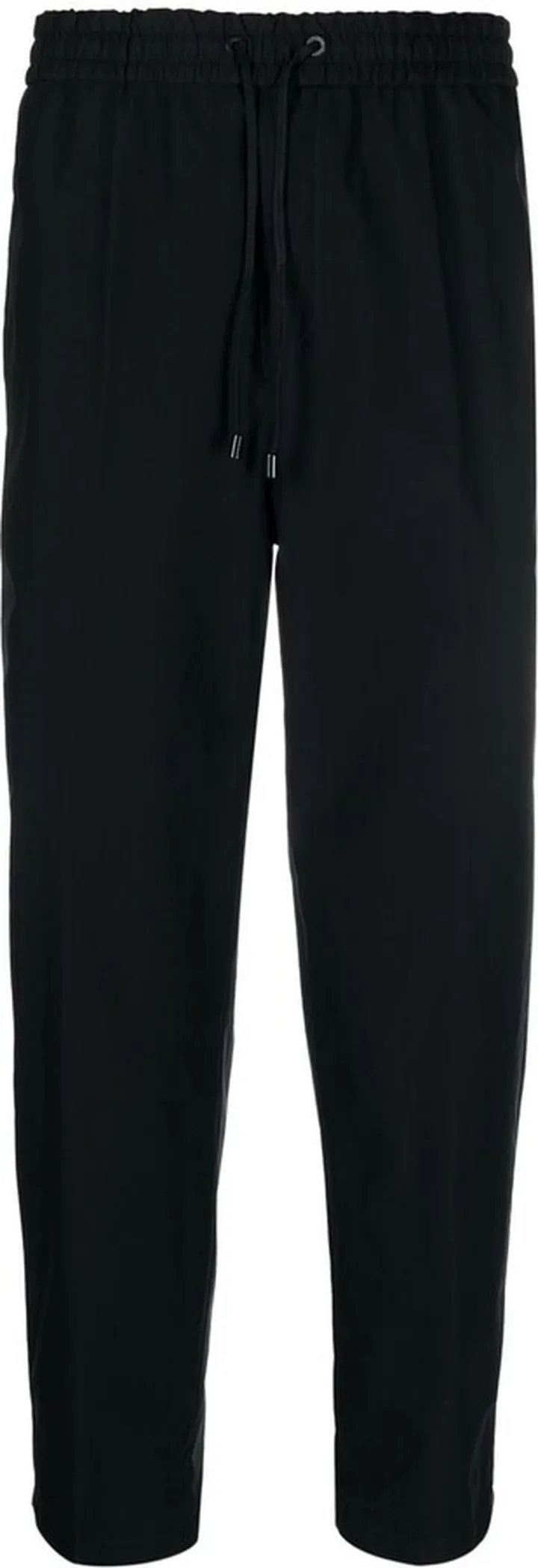Straight-Leg Cropped Trousers