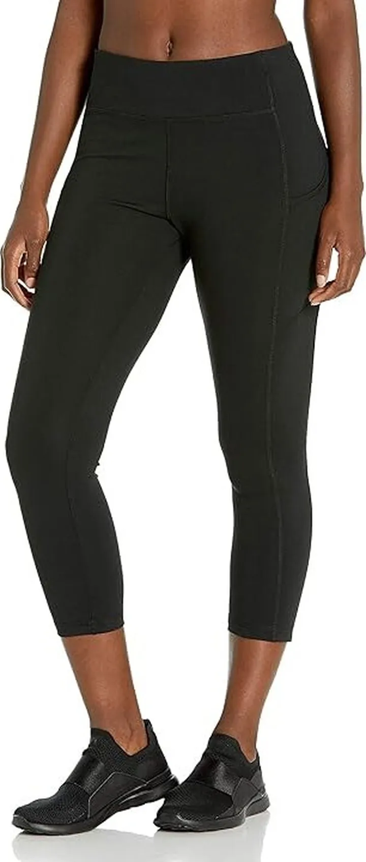 Jockey Women's Repeat Capri (Deep Black) Women's Clothing