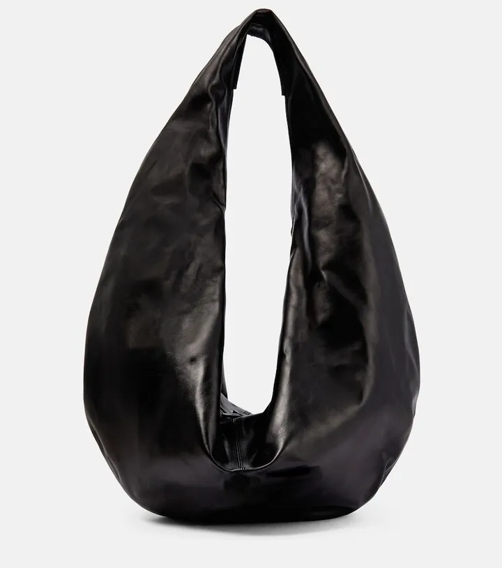 Olivia Large suede shoulder bag
