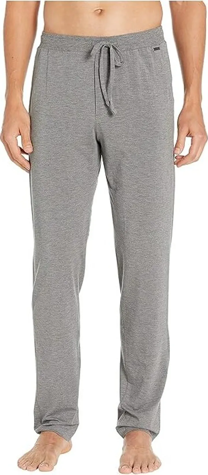 Hanro Casuals Long Pants (Stone Melange) Men's Pajama