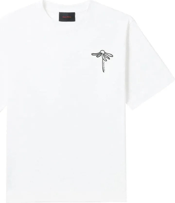 embroidered-logo T-shirt