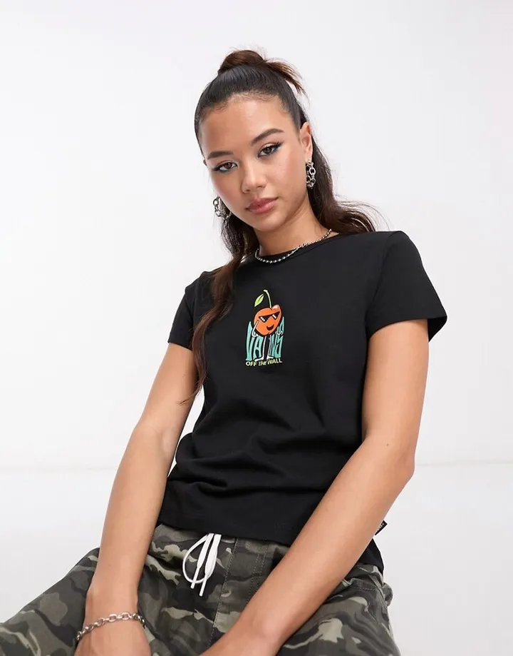 Vans T-shirt with cool cherry print
