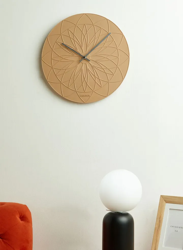 Brown Fairytale Wall Clock