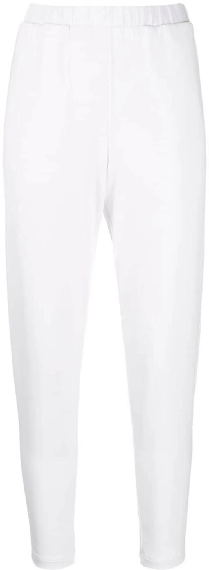 Cropped Elasticated Trousers