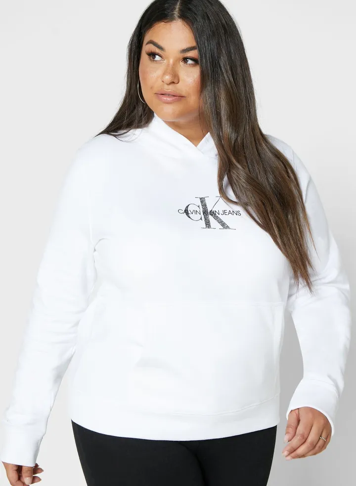 Glitter Monogram Hoodie