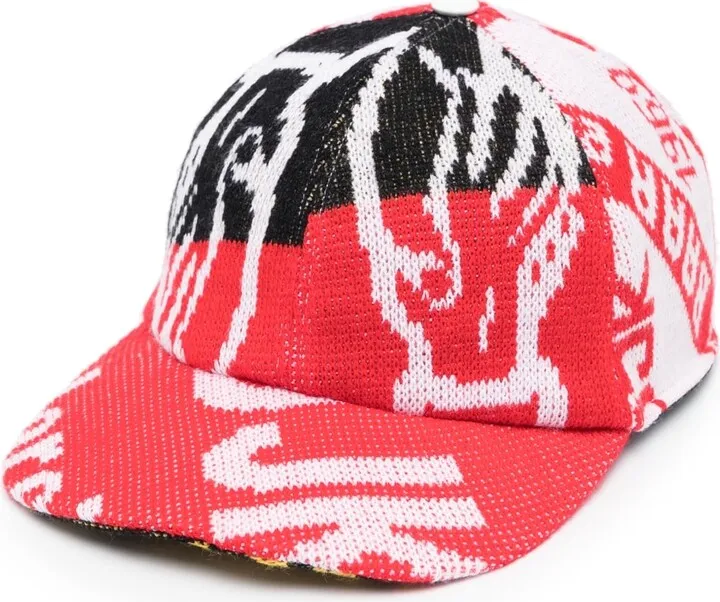 Knitted-Construction Logo Baseball Cap