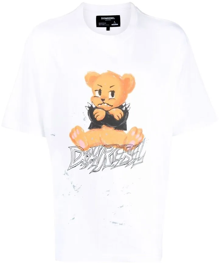 graphic logo-print T-shirt