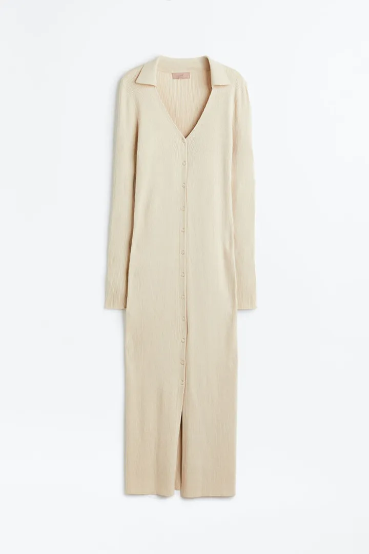 Rib-knit Dress